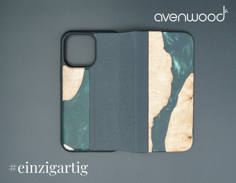 iPhone 13 Pro PORTO COLLECTION FLIPCASE 6034 Vert